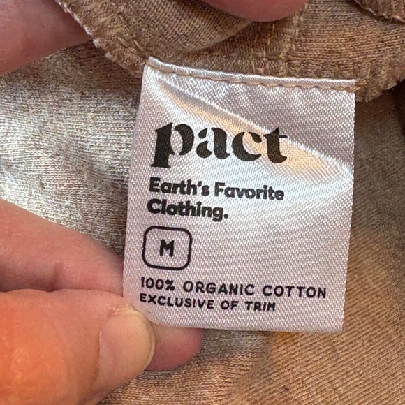 NWT Pact Wide Leg Sweatpants Capris - Picture 9 of 10